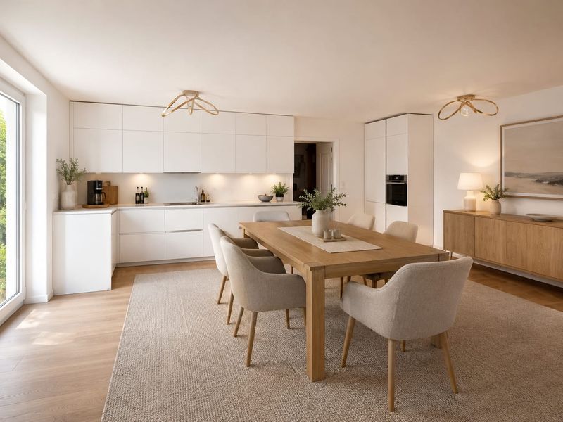 Exclusives Wohnkonzept 50+: Neuwertige Erdgeschosswohnung mit Terrasse& höchster Flexibilität  